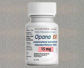 Opana ER 15mg